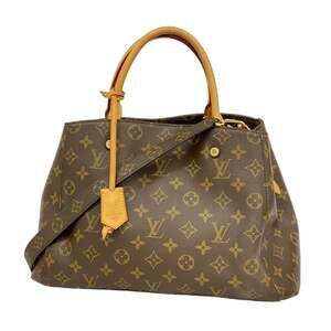 Louis Vuitton Montaigne Handbag Canvas #225158L19B